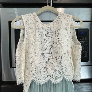 Jenny Yoo lace top from BHLDN size Small